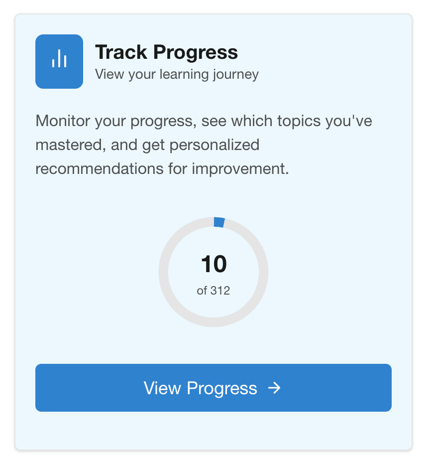 Visual Progress Tracking
